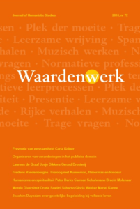 In wetenschappelijk tijdschrift Waardenwerk reflecteerde ik op de verhouding tussen filosofie en sociale wetenschap binnen de Universiteit voor Humanistiek.